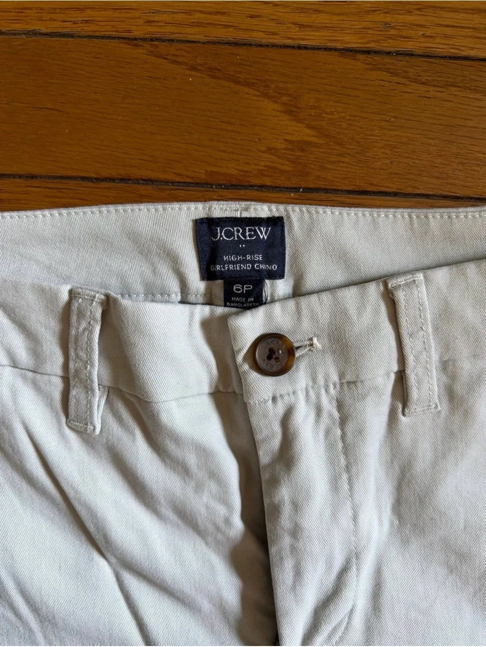 Women’s J Crew High Rise Girlfriend ChinoPants